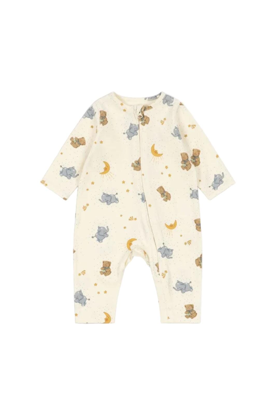 Basic Zip Onesie Gots Cucciolo