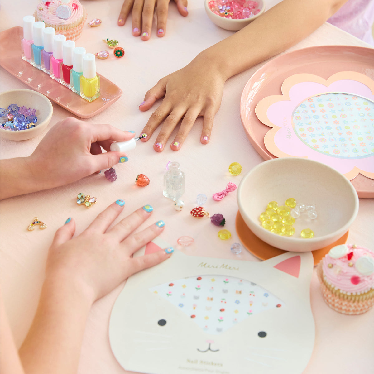 RAINBOW UNICORN NAIL STICKERS (X 200)