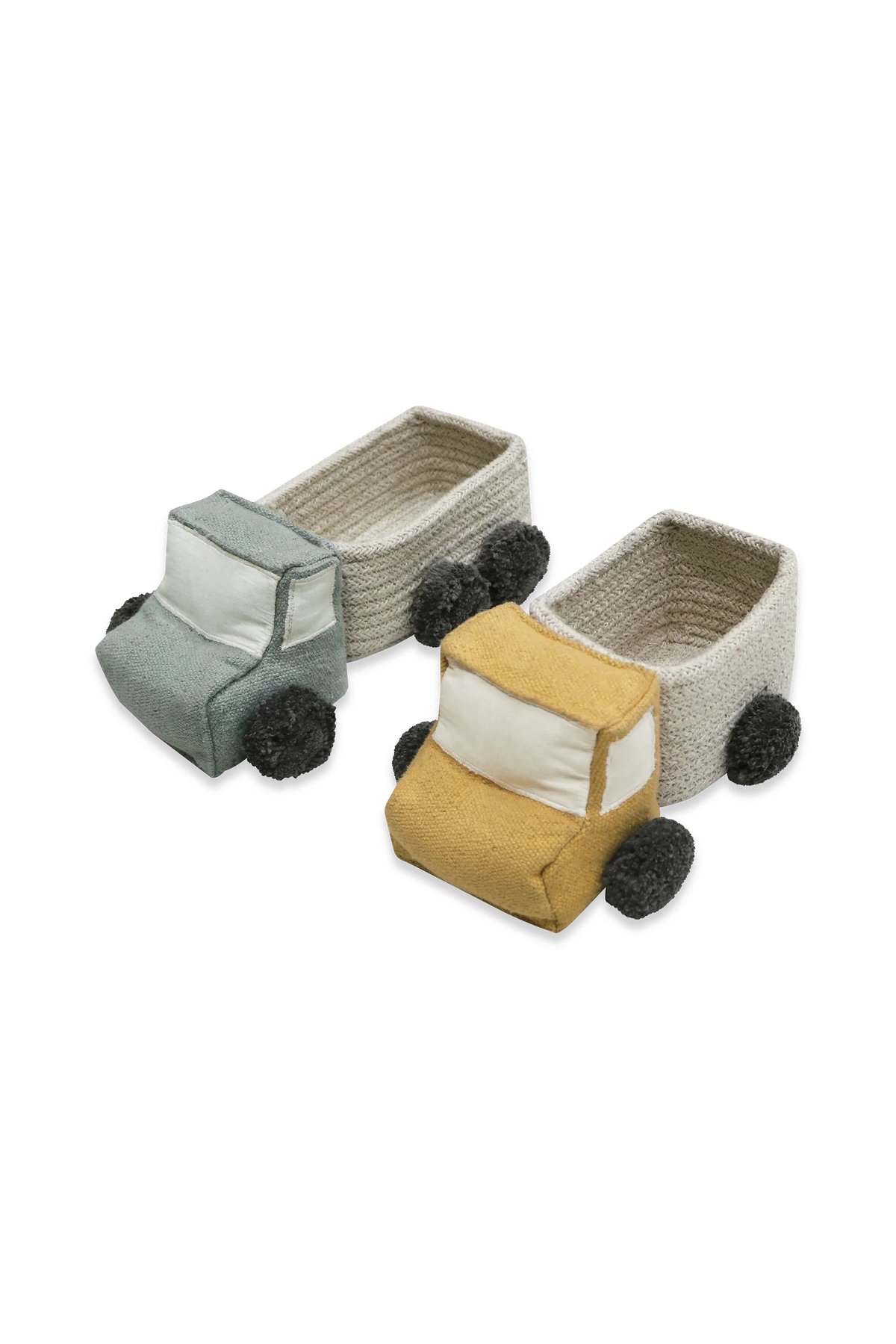 Lorena Canals set of mini baskets truck