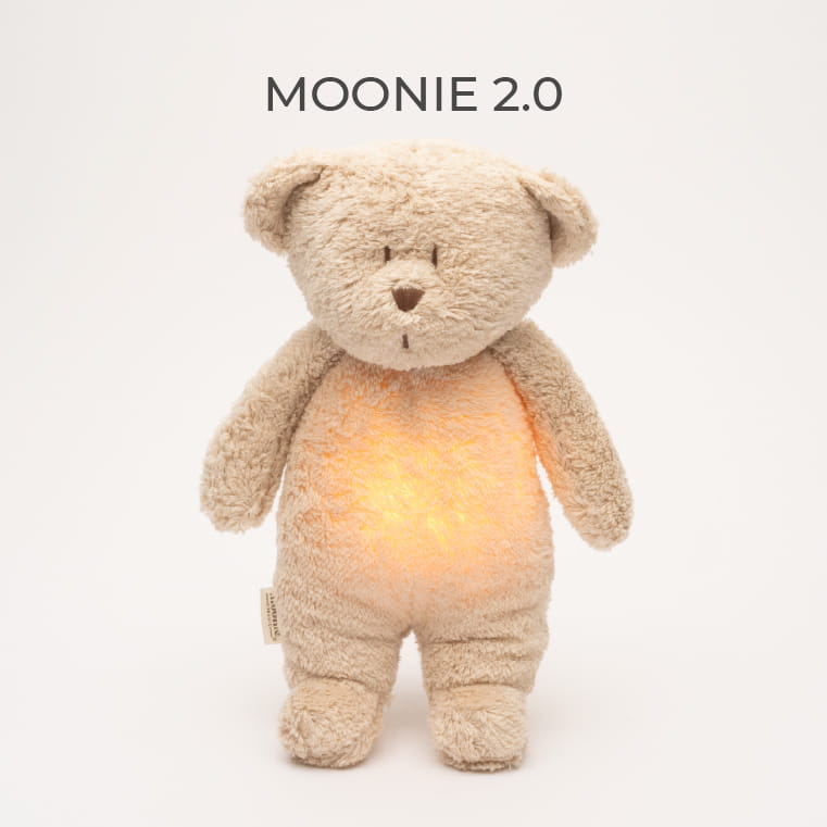 MOONIE ORGANIC HUMMING BEAR - SAND