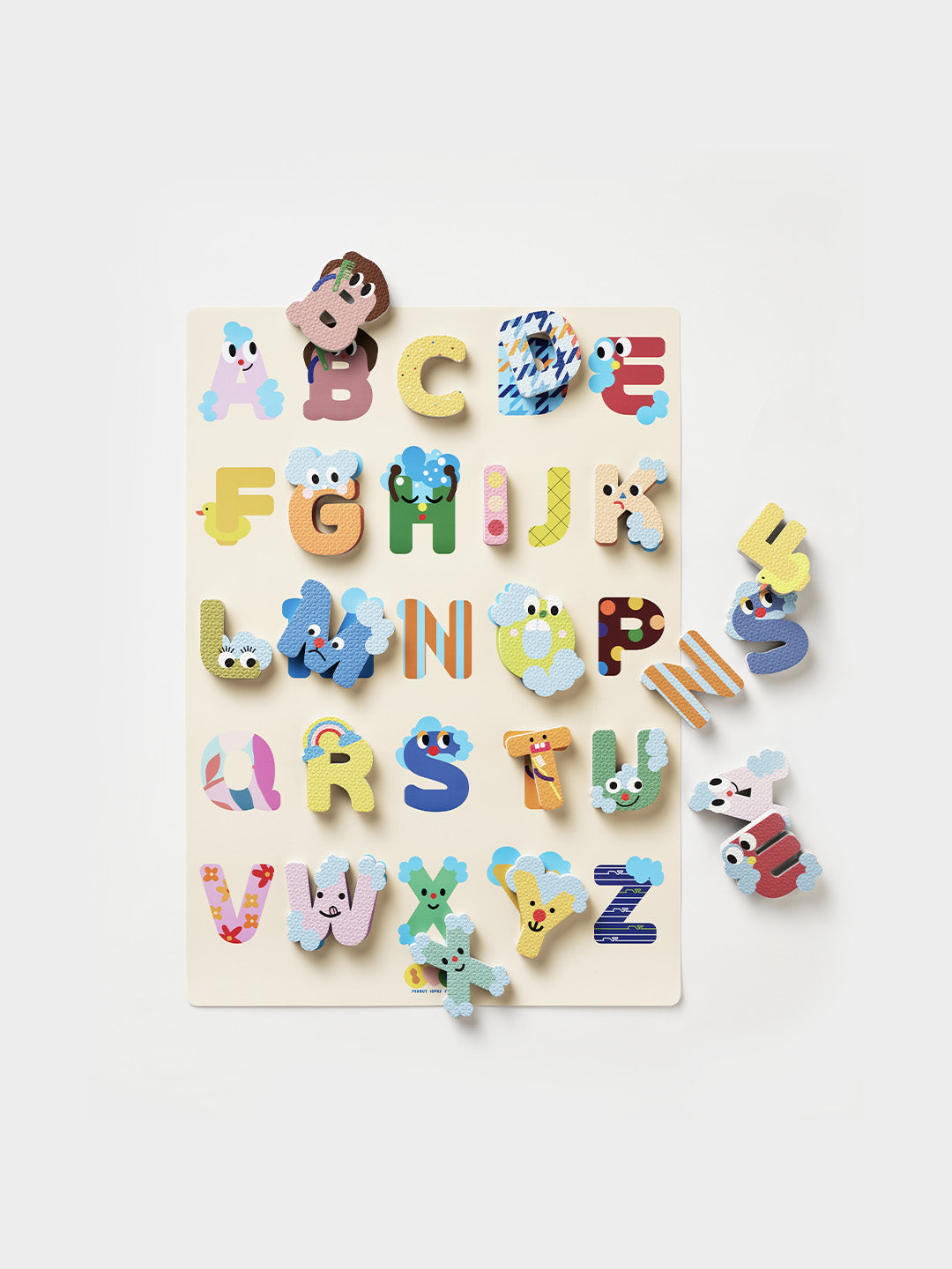 CREATIVE PLAY BATH STICKERS & POSTER SET – ALPHABET