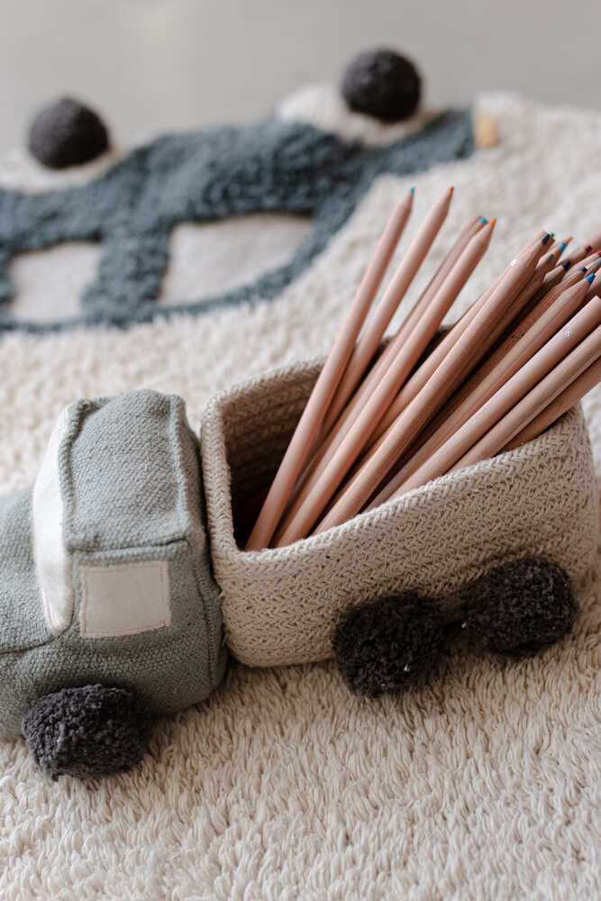 Lorena Canals set of mini baskets truck