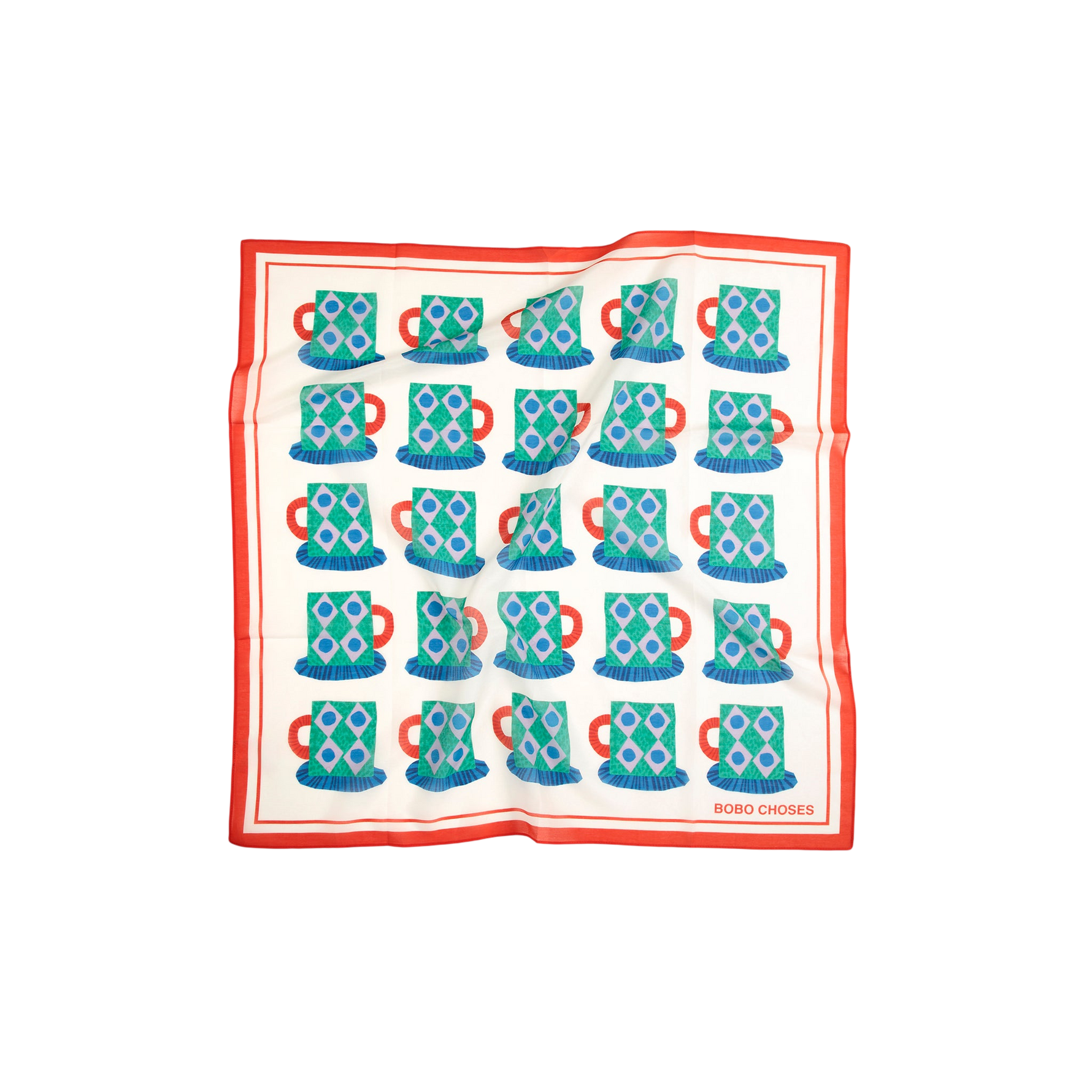Monster Mug Scarf - Offwhite