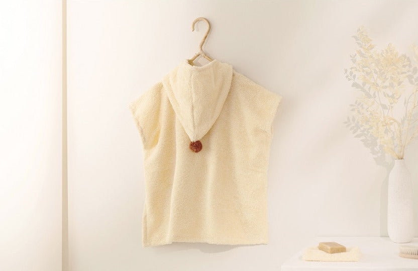 SO CUTE 3-5YO PONCHO • VANILLA